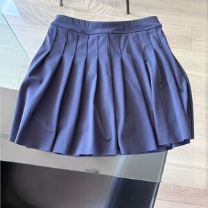 Girl’s Pleated Mini Skirt - Navy